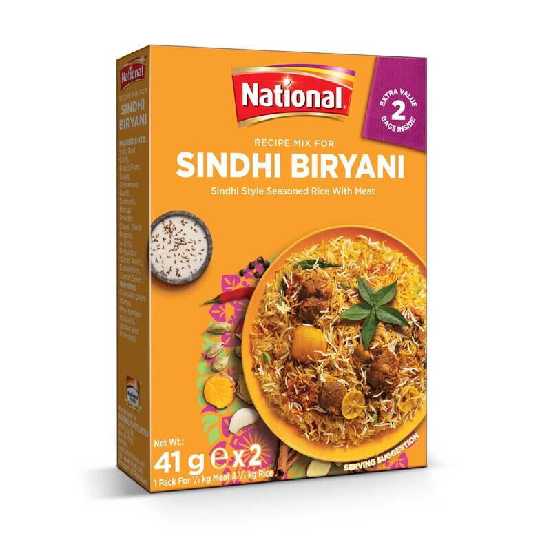 NATIONAL SPICE MIX SINDHI BIRYANI 82G