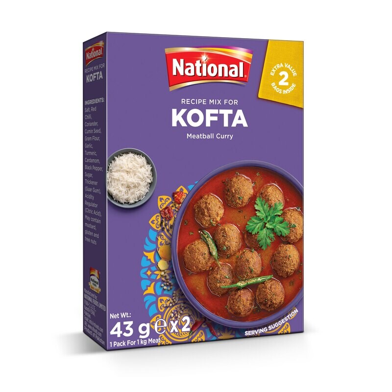 NATIONAL SPICE MIX KOFTA 86G