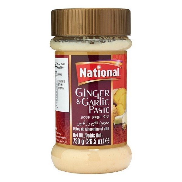 NATIONAL GINGER & GARLIC PASTE 750G