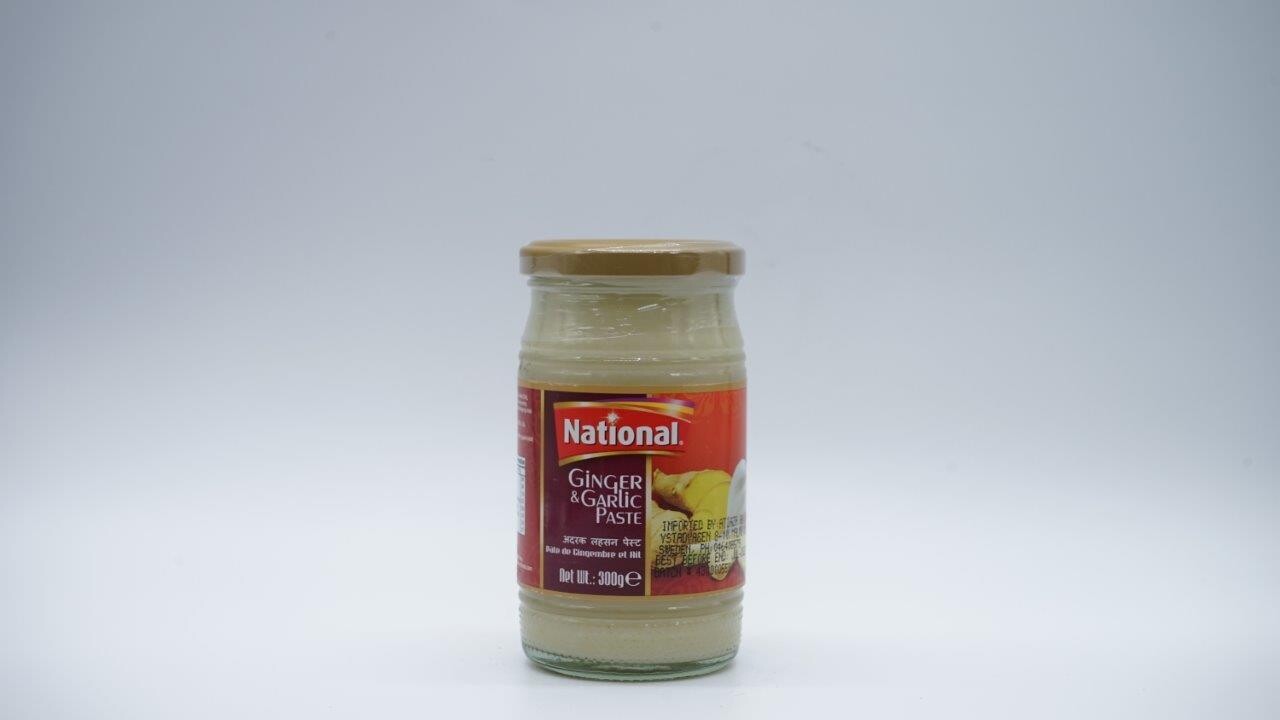 NATIONAL GINGER & GARLIC PASTE 300G