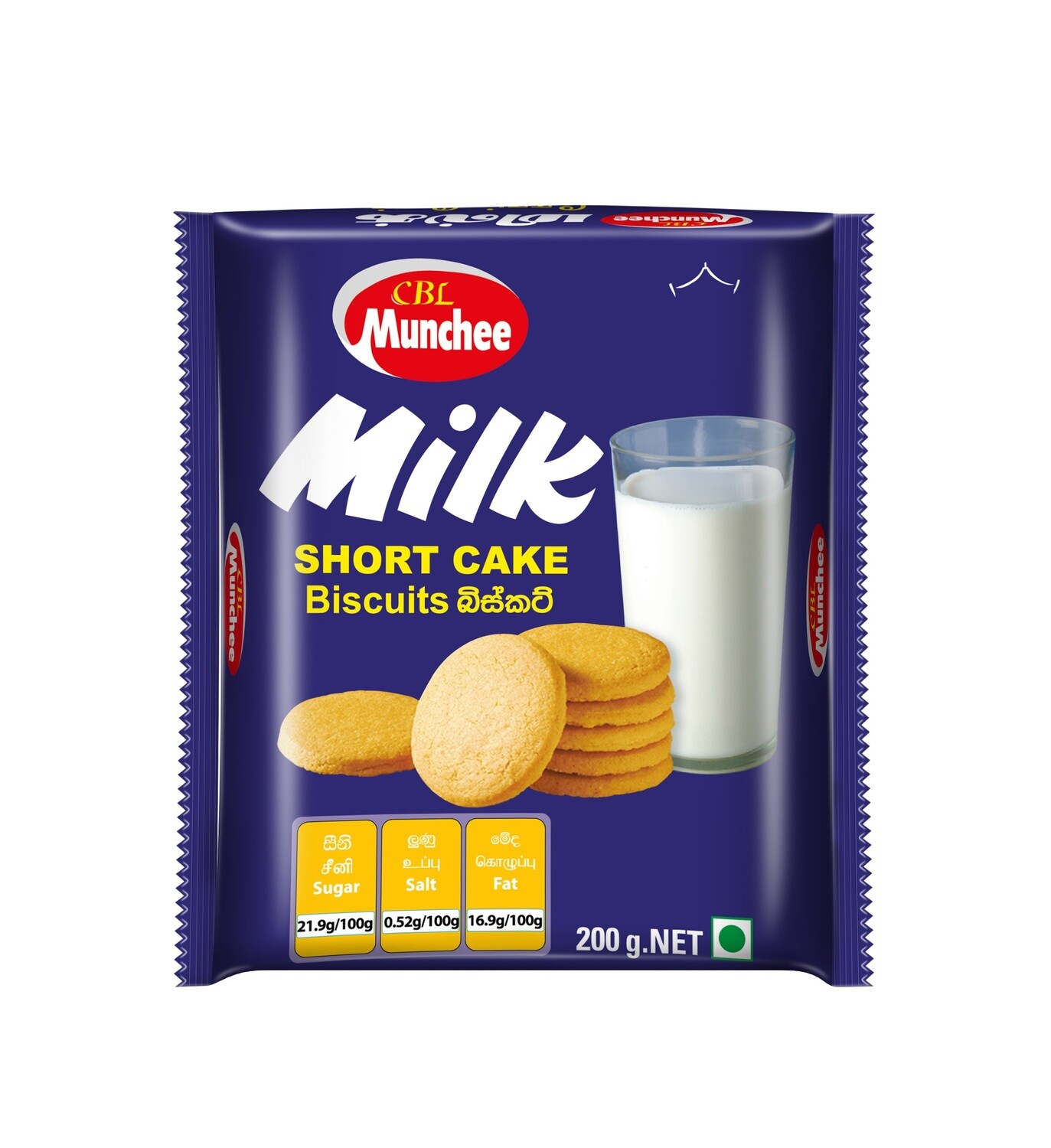 MUNCHEE MILK SHORT CAKE BISCUITS 200G