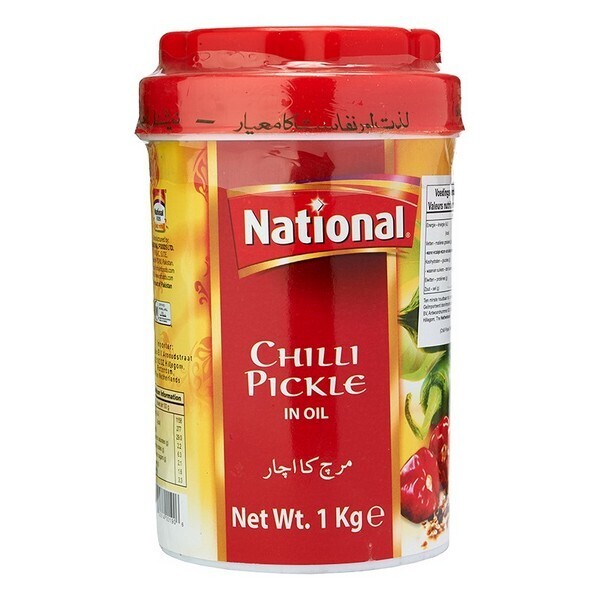 NATIONAL CHILLI PICKLE 1KG