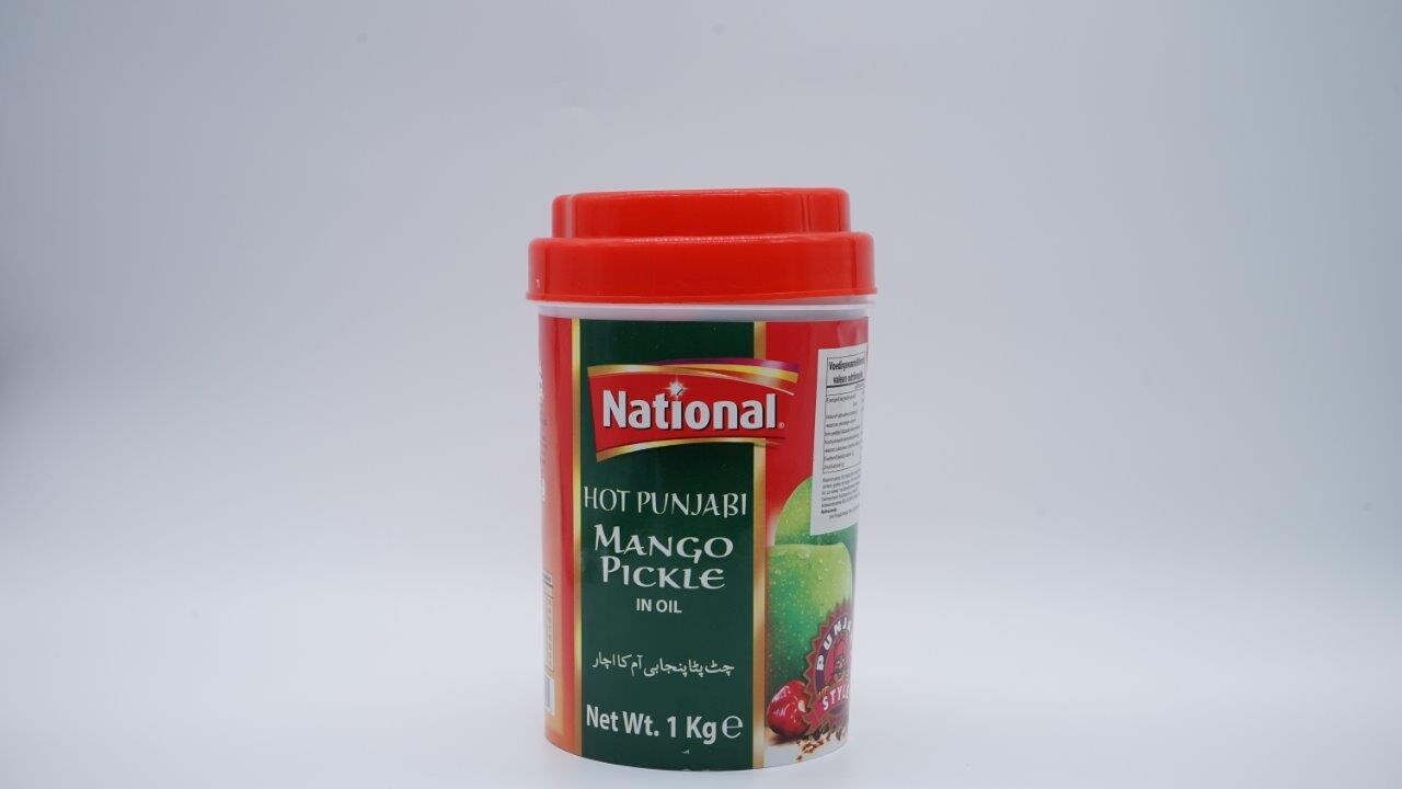 NATIONAL HOT PUNJABI MANGO PICKLE 1KG