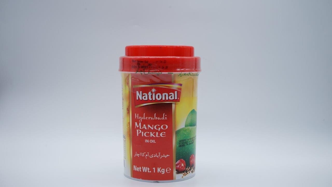 NATIONAL HYDERABADI MANGO PICKLE 1KG