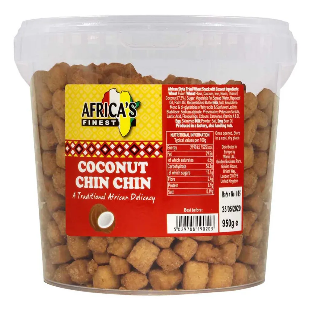 AFRICA'S FINEST COCONUT CHIN CHIN 250G