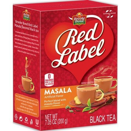 BROOKE BOND RED LABEL MASALA TEA 200G