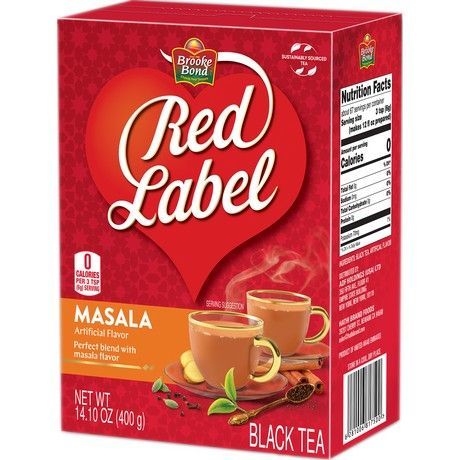 BROOKE BOND RED LABEL MASALA TEA 200G