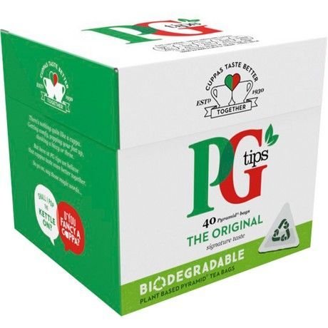 PG TIPS BLACK TEA 40 BAGS