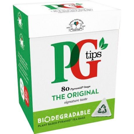 PG TIPS BLACK TEA 80 BAGS