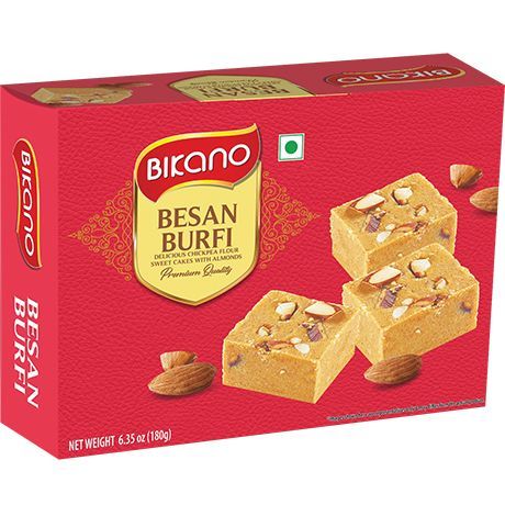 BIKANO SWEETS BESAN BURFI 400G