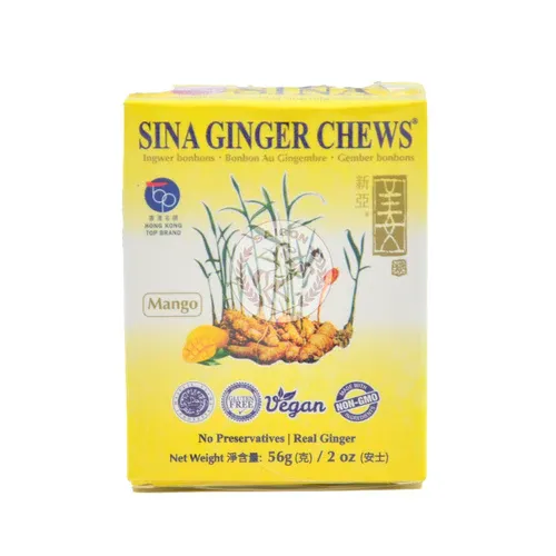 SINA GINGER CANDY MANGO 60G
