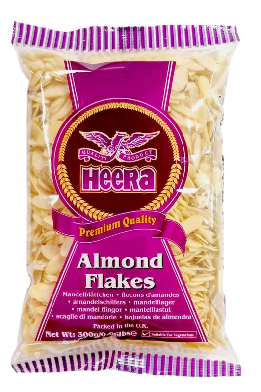 HEERA ALMOND FLAKES 300G