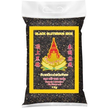 ROYAL THAI BLACK GLUTINOUS RICE 1KG