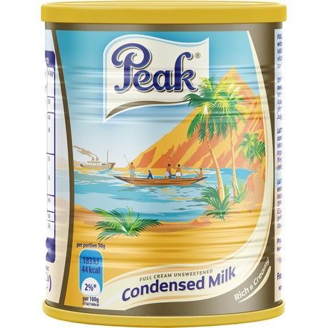 PEAK UNSWEETENED EVAPORATED MILK 410G