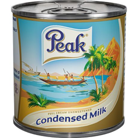 PEAK UNSWEETENED CONDENSED MILK 170G
