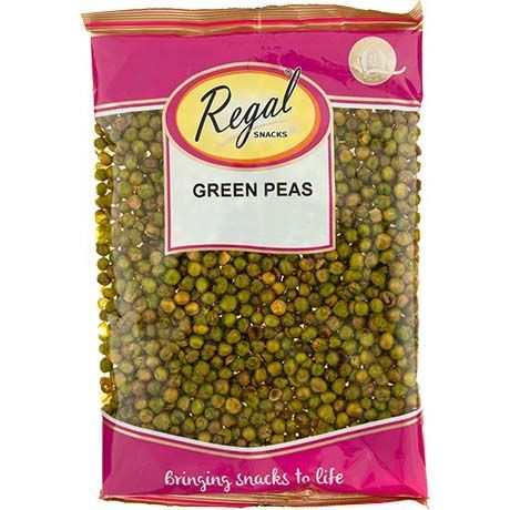 REGAL SNACKS GREEN PEAS 375G