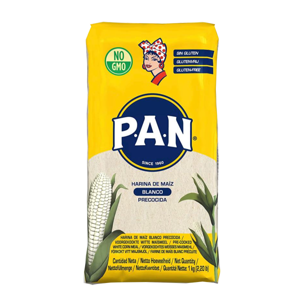 PAN MAIZE FLOUR WHITE 1KG