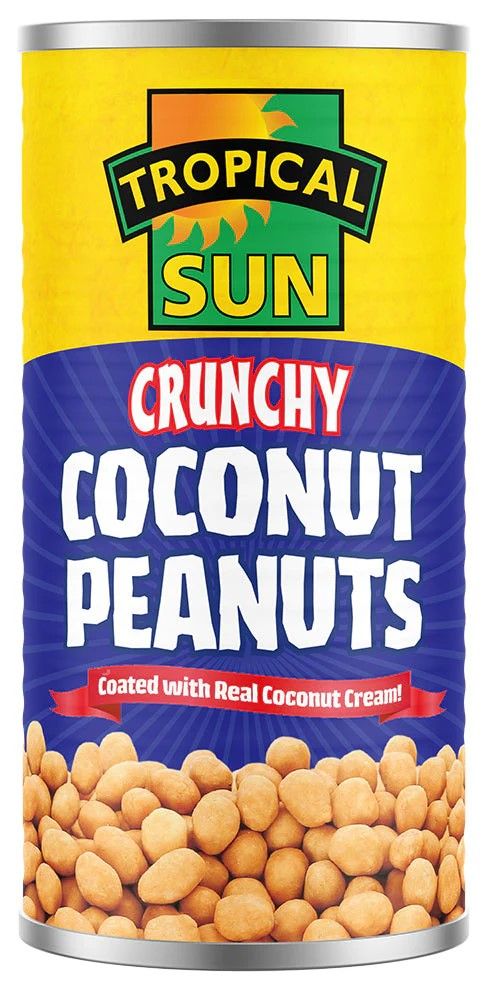 TROPICAL SUN CRUNCHY COCONUT PEANUTS 330G