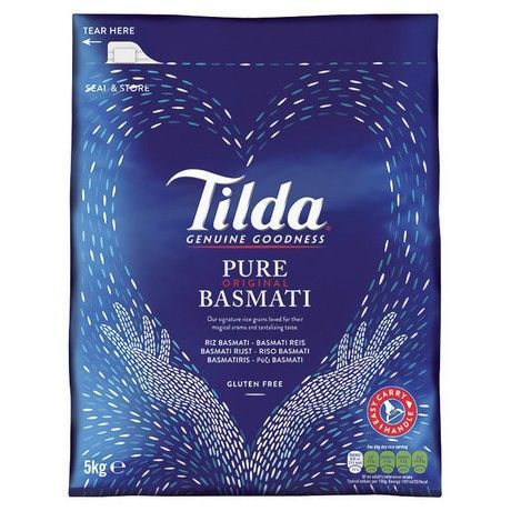 TILDA PURE BASMATI RICE 5KG
