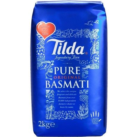 TILDA PURE BASMATI RICE 2KG