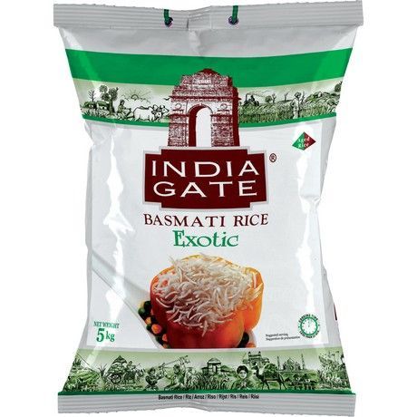 INDIA GATE EXOTIC BASMATI RICE 5KG
