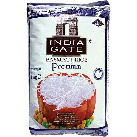 INDIA GATE PREMIUM BASMATI RICE 1KG