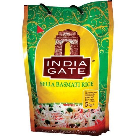 INDIA GATE SELLA BASMATI RICE 5KG