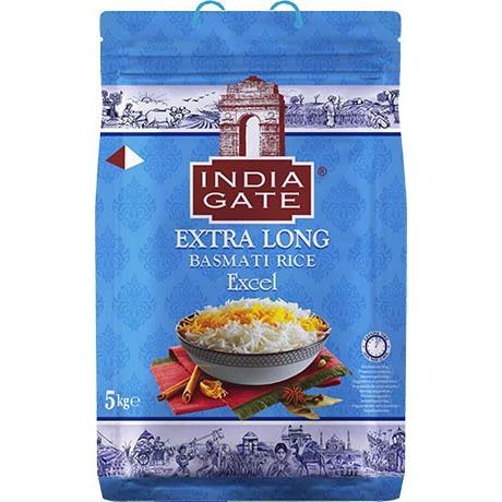 INDIA GATE EXCEL BASMATI RICE 5KG
