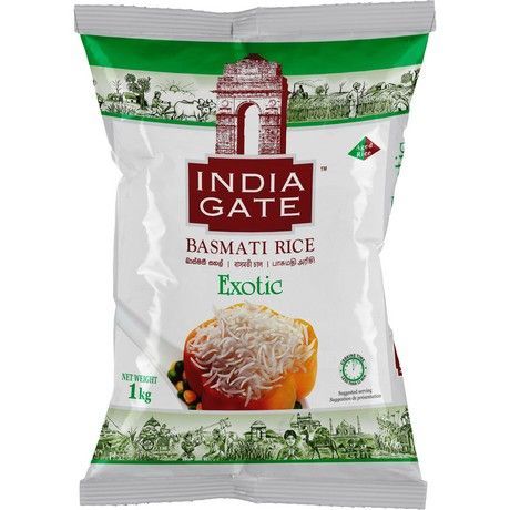 INDIA GATE EXOTIC BASMATI RICE 1KG
