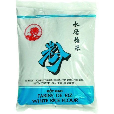 COCK BRAND WHITE RICE FLOUR 400G