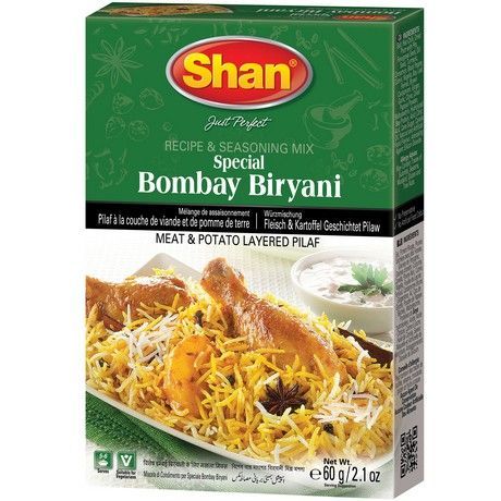 SHAN SPICE MIX BOMBAY BIRYANI 60G