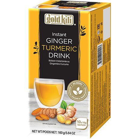 GOLD KILI INSTANT GINGER TURMERIC DRINK 160G