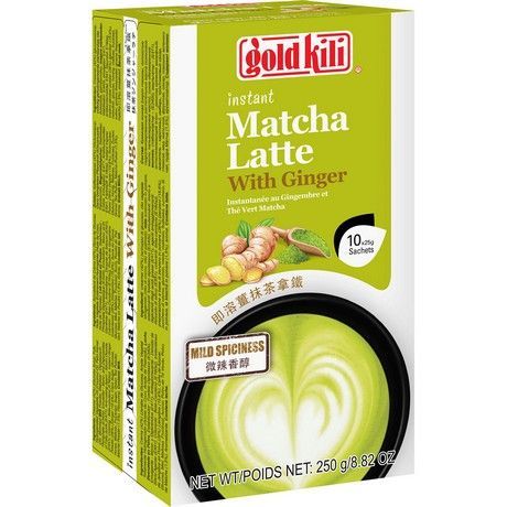 GOLD KILI INSTANT MATCHA LATTE WITH GINGER 250G