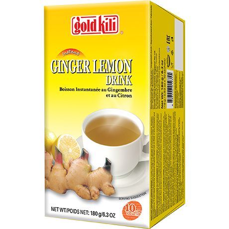 GOLD KILI INSTANT GINGER LEMON DRINK 180G