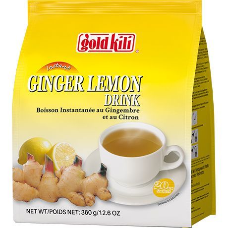GOLD KILI INSTANT GINGER LEMON DRINK 360G