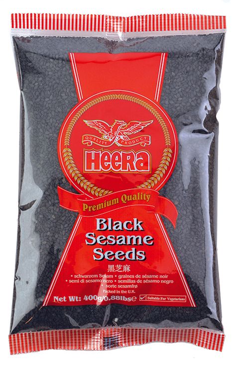 HEERA BLACK SESAME SEEDS 400G