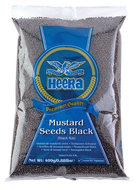 HEERA MUSTARD SEEDS BLACK 100G