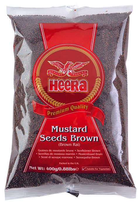 HEERA MUSTARD SEEDS BROWN 100G
