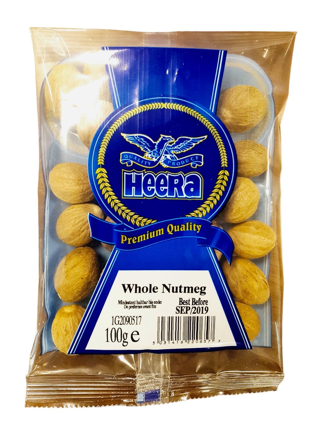 HEERA WHOLE NUTMEG / JAIFAL 100G