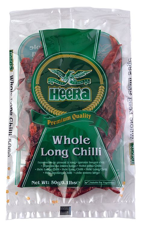 HEERA WHOLE LONG CHILLI 50G