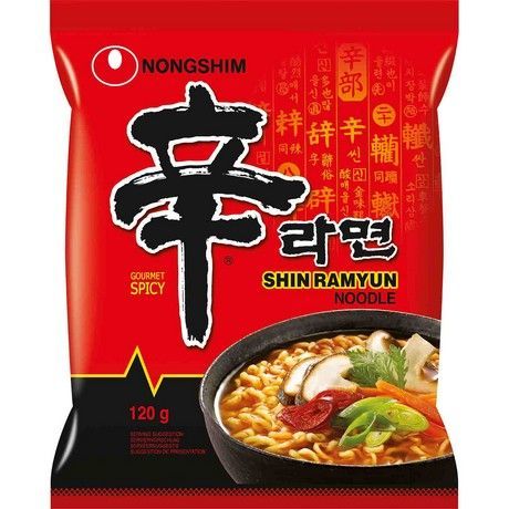 NONGSHIM SHIN RAMYUN NOODLES 120G