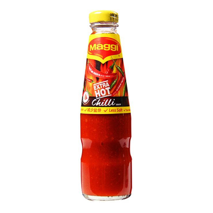 MAGGI CHILLI SAUCE EXTRA HOT 340G