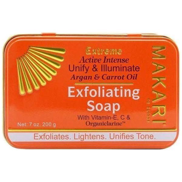 MAKARI EXTREME ARGAN & CARROT OIL EXFOLIATING SOAP 200G