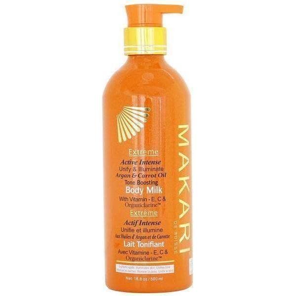 MAKARI EXTREME ARGAN & CARROT OIL TONE BOOSTING BODY MILK 500ML
