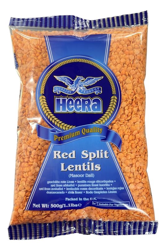 HEERA RED LENTILS / MASOOR DAL 500G