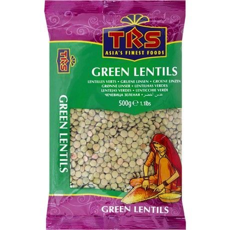 TRS GREEN LENTILS 500G