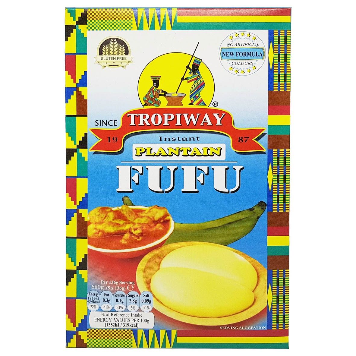 TROPIWAY FUFU FLOUR 680G
