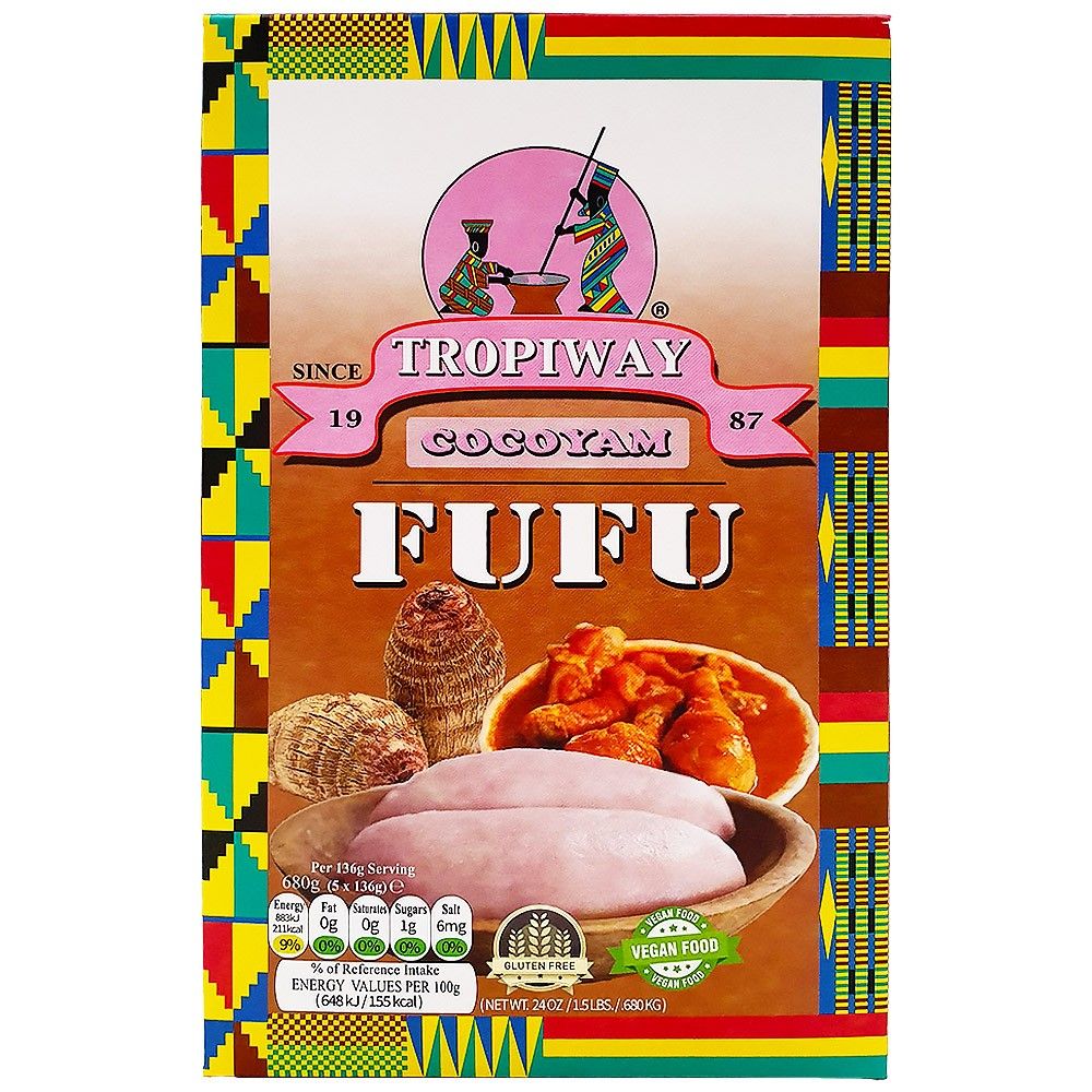 TROPIWAY COCOYAM FUFU FLOUR 680G