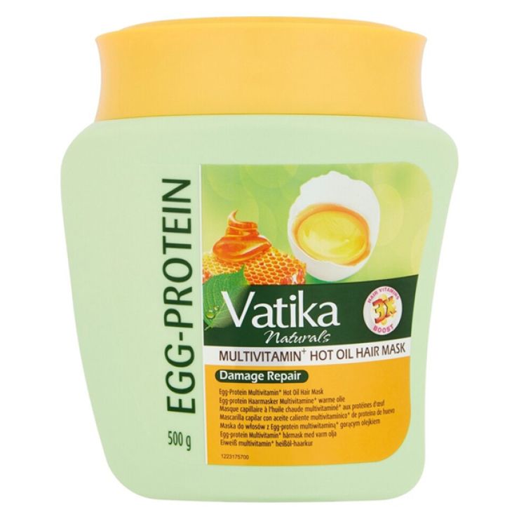 VATIKA NATURALS EGG PROTEIN HAIR MASK 500G