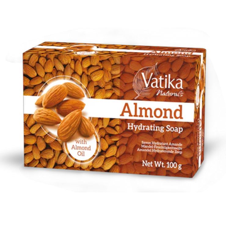 VATIKA NATURALS ALMOND SOAP 100G